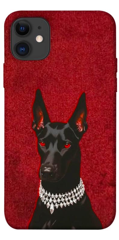 Чохол itsPrint Premium doberman для Apple iPhone 11 (6.1"), песики, купити оптом з доставкою