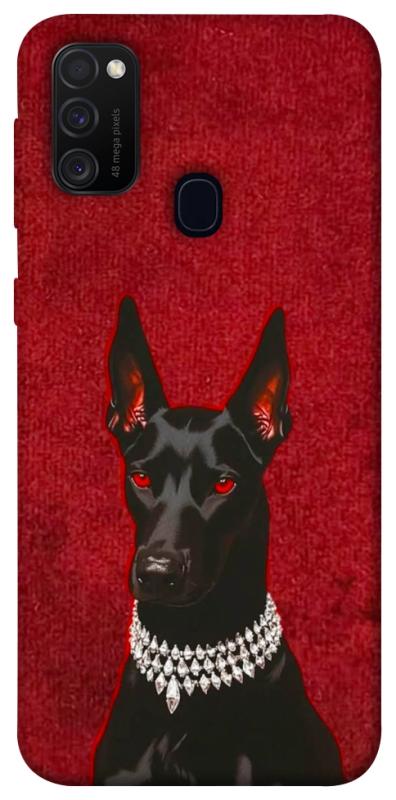 Чохол itsPrint Premium doberman для Samsung Galaxy M30s / M21, песики, купити оптом з доставкою