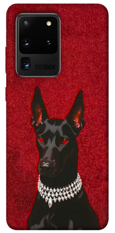 Чехол itsPrint Premium doberman для Samsung Galaxy S20 Ultra, песики, купить оптом с доставкой