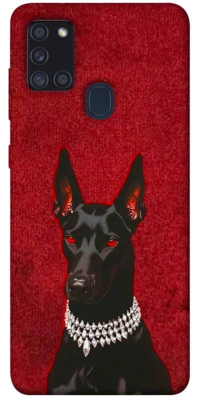 Чехол itsPrint Premium doberman для Samsung Galaxy A21s, песики, купить оптом с доставкой