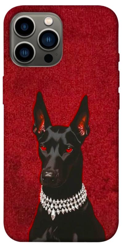Чехол itsPrint Premium doberman для Apple iPhone 12 Pro Max (6.7"), песики, купить оптом с доставкой