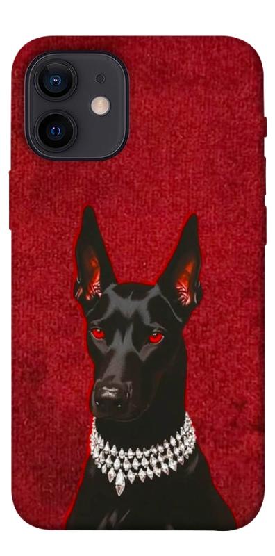 Чехол itsPrint Premium doberman для Apple iPhone 12 mini (5.4"), песики, купить оптом с доставкой