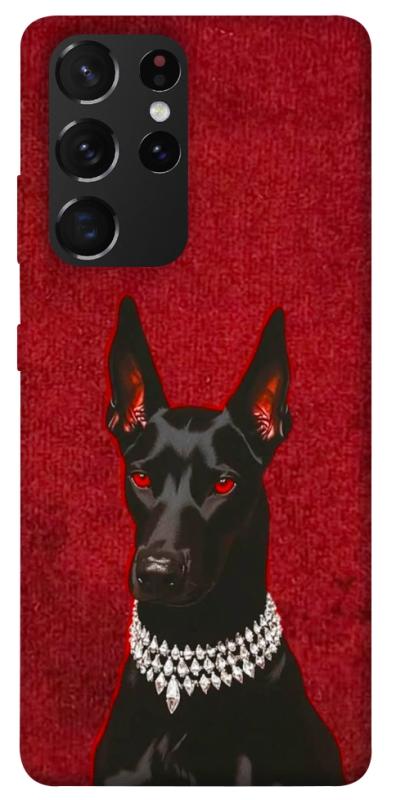 Чохол itsPrint Premium doberman для Samsung Galaxy S21 Ultra, песики, купити оптом з доставкою