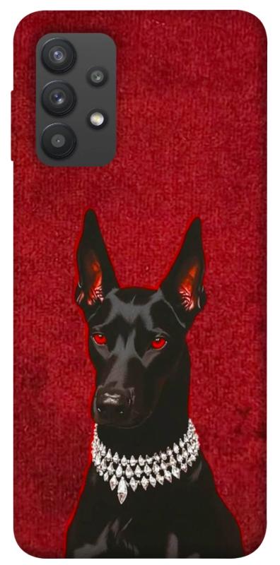 Чохол itsPrint Premium doberman для Samsung Galaxy A32 (A325F) 4G, песики, купити оптом з доставкою