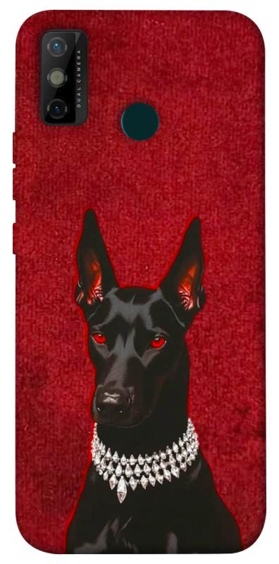 Чохол itsPrint Premium doberman для TECNO Spark 6 Go, песики, купити оптом з доставкою