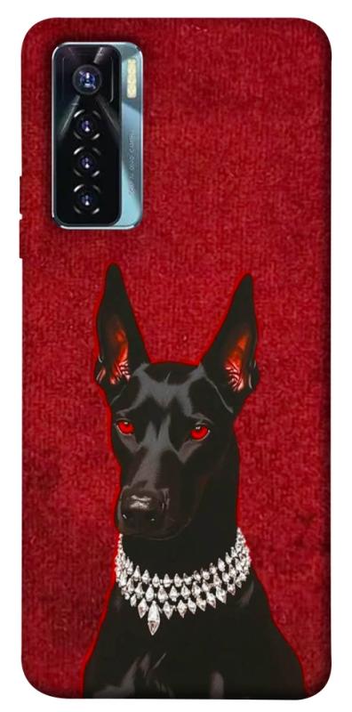 Чохол itsPrint Premium doberman для TECNO Camon 17 Pro, песики, купити оптом з доставкою