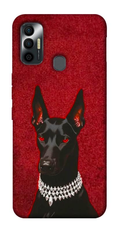 Чохол itsPrint Premium doberman для TECNO Spark 7, песики, купити оптом з доставкою