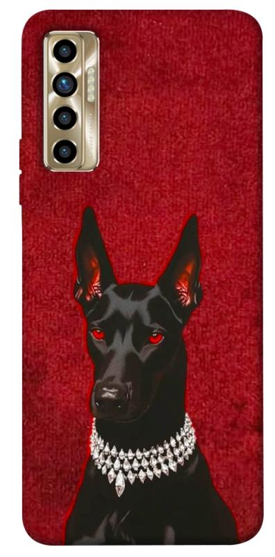 Чехол itsPrint Premium doberman для TECNO Camon 17P, песики, купить оптом с доставкой