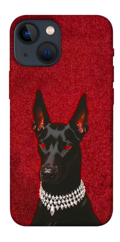 Чохол itsPrint Premium doberman для Apple iPhone 13 mini (5.4"), песики, купити оптом з доставкою