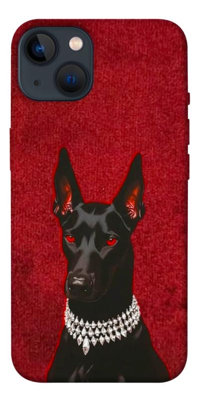Чохол itsPrint Premium doberman для Apple iPhone 13 (6.1"), песики, купити оптом з доставкою