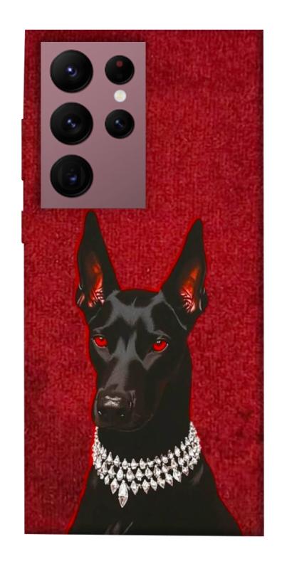 Чохол itsPrint Premium doberman для Samsung Galaxy S22 Ultra, песики, купити оптом з доставкою