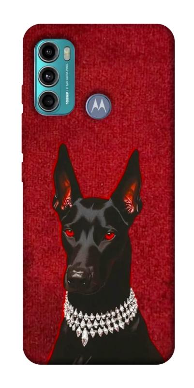 Чехол itsPrint Premium doberman для Motorola Moto G60, песики, купить оптом с доставкой