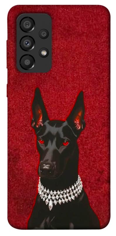 Чохол itsPrint Premium doberman для Samsung Galaxy A33 5G, песики, купити оптом з доставкою