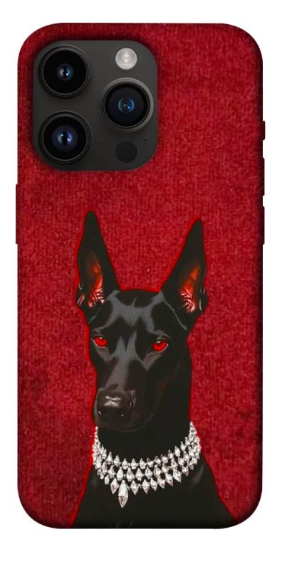 Чохол itsPrint Premium doberman для Apple iPhone 14 Pro (6.1"), песики, купити оптом з доставкою