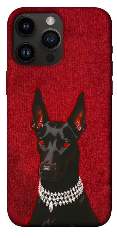 Чехол itsPrint Premium doberman для Apple iPhone 14 Pro Max (6.7"), песики, купить оптом с доставкой