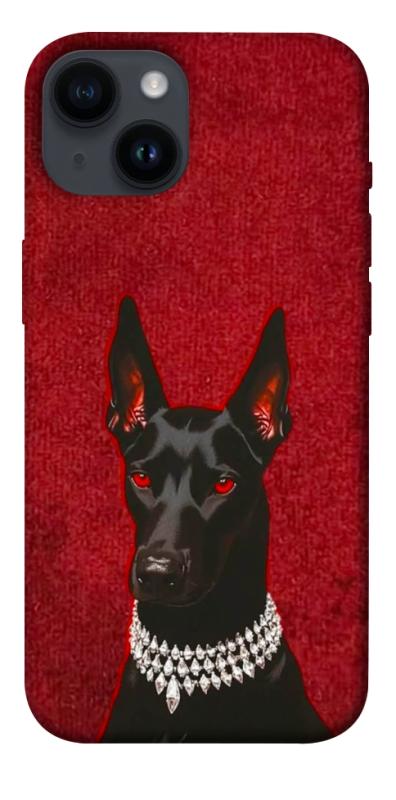 Чохол itsPrint Premium doberman для Apple iPhone 14 (6.1"), песики, купити оптом з доставкою