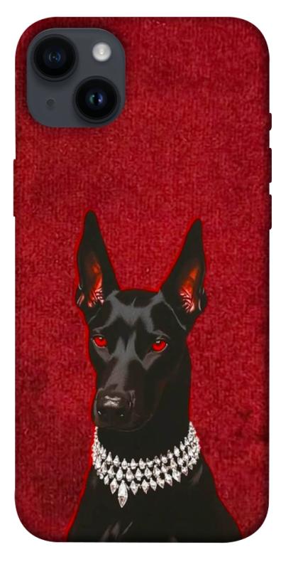 Чохол itsPrint Premium doberman для Apple iPhone 14 Plus (6.7"), песики, купити оптом з доставкою