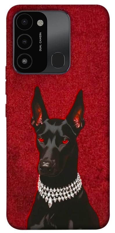 Чохол itsPrint Premium doberman для Tecno Spark Go 2022 (KG5m), песики, купити оптом з доставкою