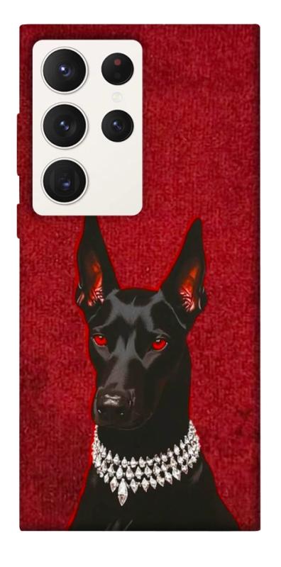 Чохол itsPrint Premium doberman для Samsung Galaxy S23 Ultra, песики, купити оптом з доставкою