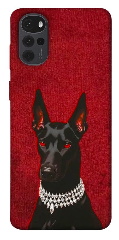 Чехол itsPrint Premium doberman для Motorola Moto G22, песики, купить оптом с доставкой