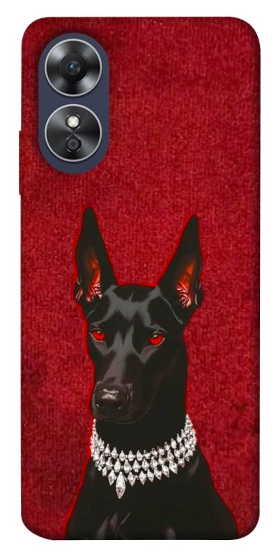 Чохол itsPrint Premium doberman для Oppo A17, песики, купити оптом з доставкою