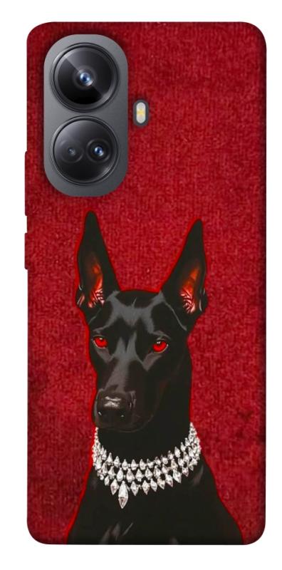 Чохол itsPrint Premium doberman для Realme 10 Pro+, песики, купити оптом з доставкою