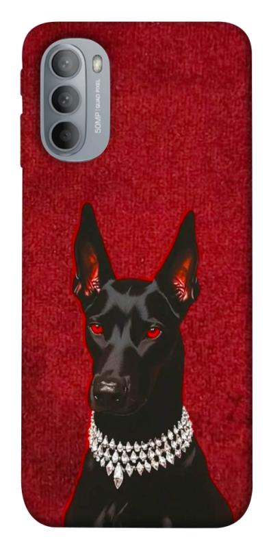 Чехол itsPrint Premium doberman для Motorola Moto G31, песики, купить оптом с доставкой