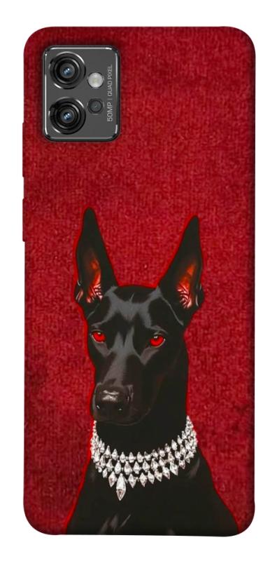 Чохол itsPrint Premium doberman для Motorola Moto G32, песики, купити оптом з доставкою