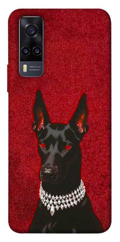 Чохол itsPrint Premium doberman для Vivo Y31, песики, купити оптом з доставкою