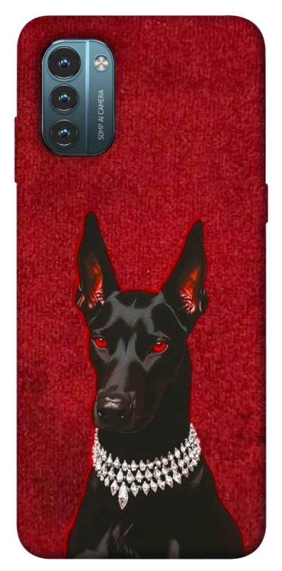 Чохол itsPrint Premium doberman для Nokia G21, песики, купити оптом з доставкою