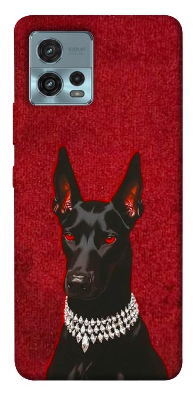 Чехол itsPrint Premium doberman для Motorola Moto G72, песики, купить оптом с доставкой