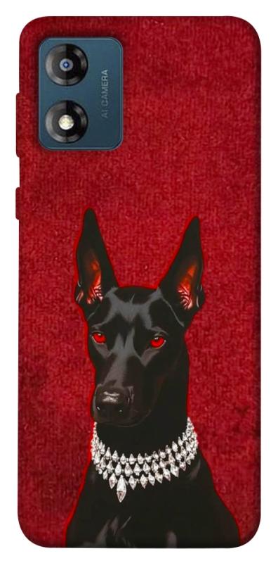 Чехол itsPrint Premium doberman для Motorola Moto E13, песики, купить оптом с доставкой
