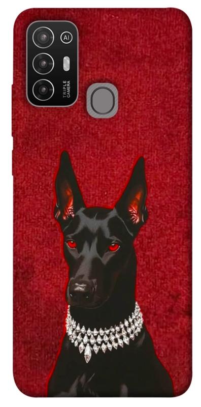 Чохол itsPrint Premium doberman для ZTE Blade A52, песики, купити оптом з доставкою