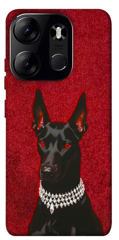 Чохол itsPrint Premium doberman для Tecno Spark Go 2023, песики, купити оптом з доставкою