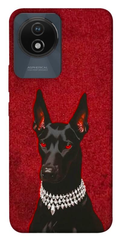 Чохол itsPrint Premium doberman для Vivo Y02, песики, купити оптом з доставкою