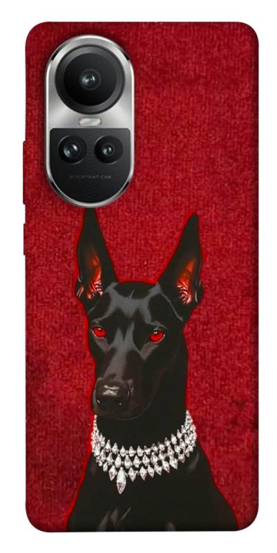 Чохол itsPrint Premium doberman для Oppo Reno 10, песики, купити оптом з доставкою