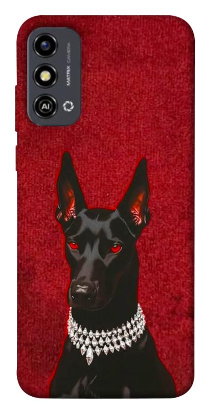 Чохол itsPrint Premium doberman для ZTE Blade A53, песики, купити оптом з доставкою