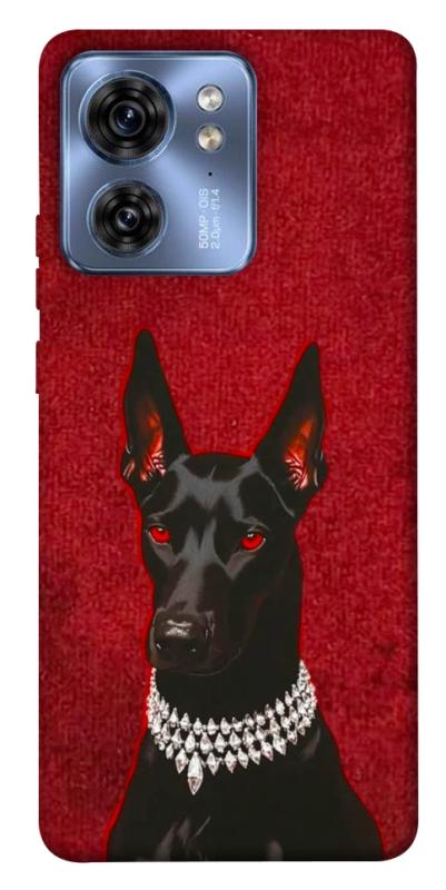 Чохол itsPrint Premium doberman для Motorola Edge 40, песики, купити оптом з доставкою
