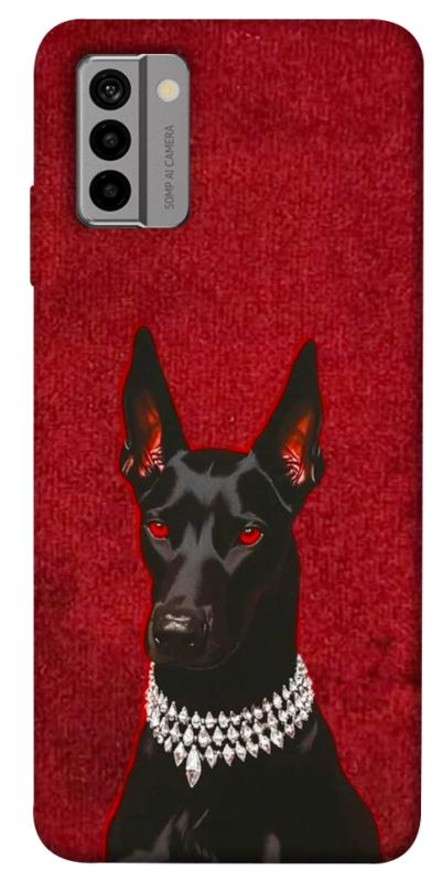 Чехол itsPrint Premium doberman для Nokia G22, песики, купить оптом с доставкой