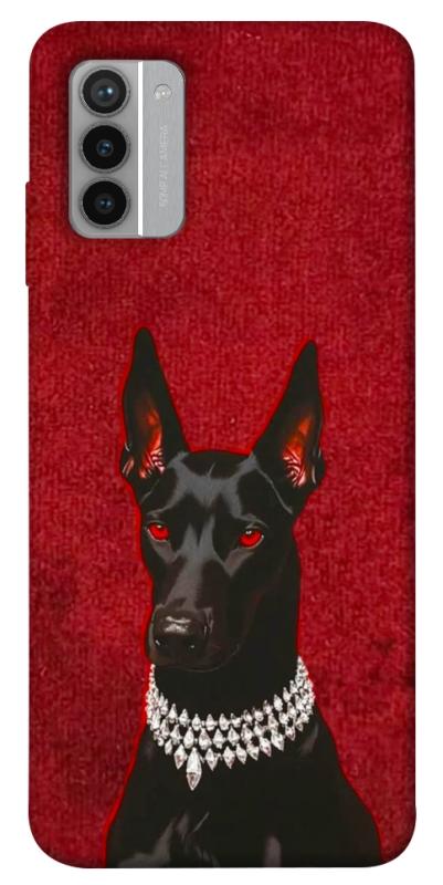 Чохол itsPrint Premium doberman для Nokia G42, песики, купити оптом з доставкою