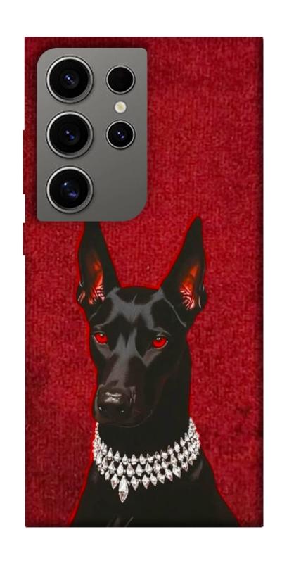 Чохол itsPrint Premium doberman для Samsung Galaxy S24 Ultra, песики, купити оптом з доставкою