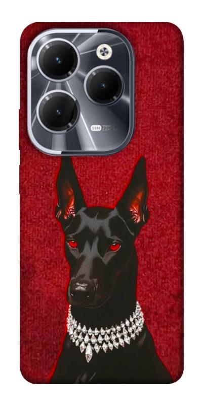 Чохол itsPrint Premium doberman для Infinix Hot 40, песики, купити оптом з доставкою
