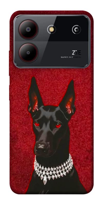 Чохол itsPrint Premium doberman для ZTE Blade A54 4G, песики, купити оптом з доставкою