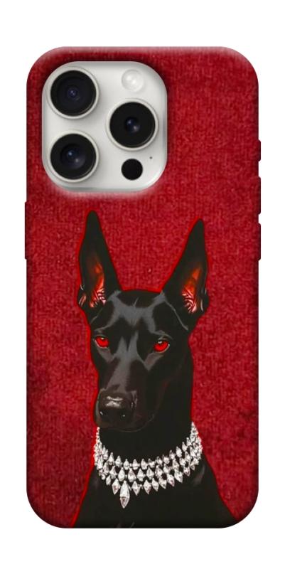 Чохол itsPrint Premium doberman для Apple iPhone 16 Pro (6.3"), песики, купити оптом з доставкою