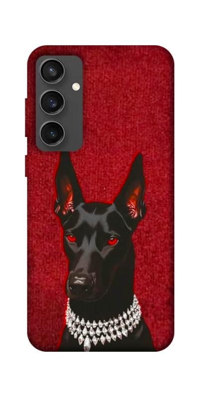 Чохол itsPrint Premium doberman для Samsung Galaxy S24 FE, песики, купити оптом з доставкою