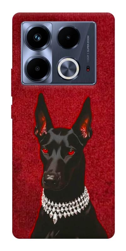 Чохол itsPrint Premium doberman для Infinix Note 40 4G, песики, купити оптом з доставкою