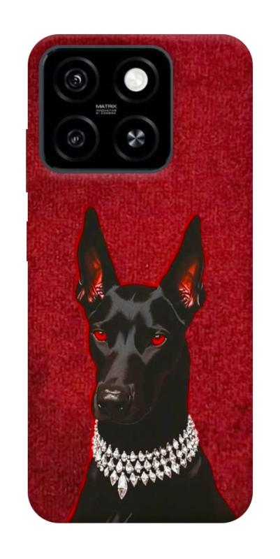 Чохол itsPrint Premium doberman для ZTE Blade A55 4G, песики, купити оптом з доставкою