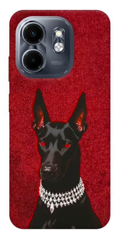 Чохол itsPrint Premium doberman для Infinix Smart 9 4G / Hot 50i, песики, купити оптом з доставкою