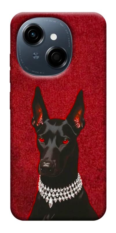 Чохол itsPrint Premium doberman для TECNO Spark Go 1, песики, купити оптом з доставкою