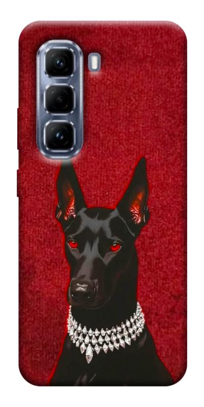 Чохол itsPrint Premium doberman для Infinix Hot 50 Pro, песики, купити оптом з доставкою